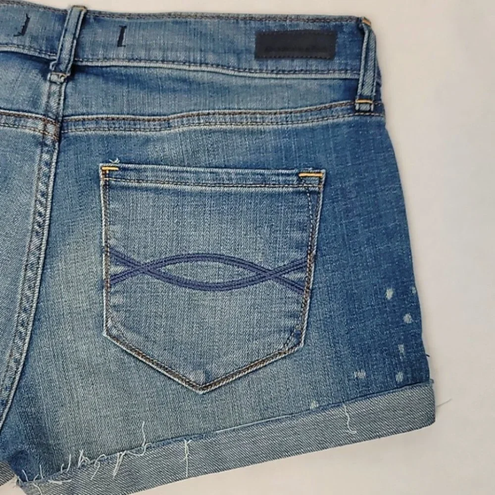 Abercrombie & Fitch distressed spattered